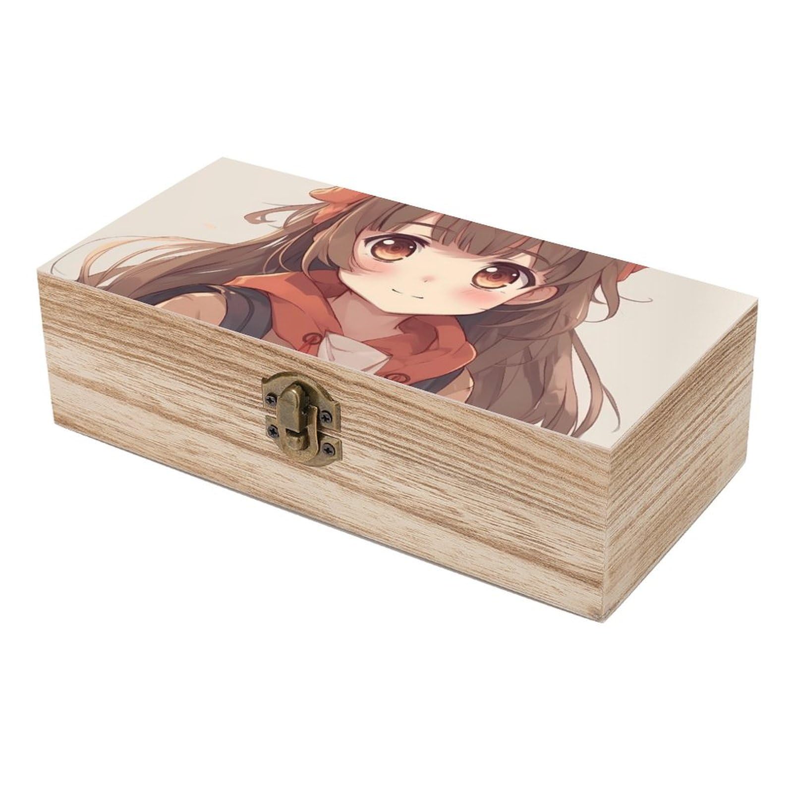 Amazon.com: VFMNT Japan Anime Wooden Storage Box Large Keepsake