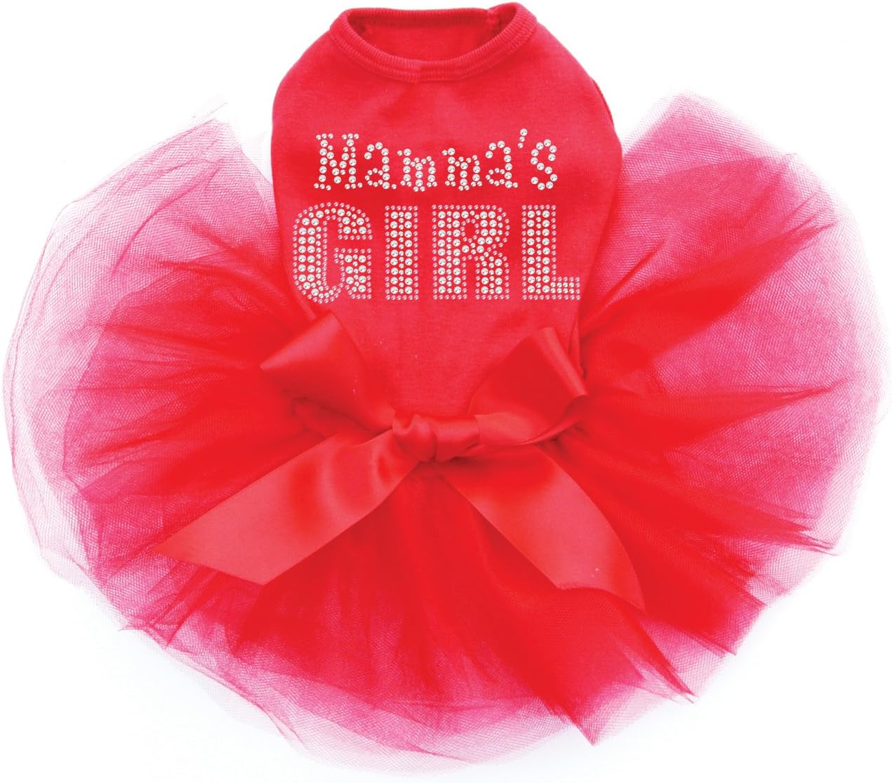 Mama's Girl - Dog Tutu Dress, M Red