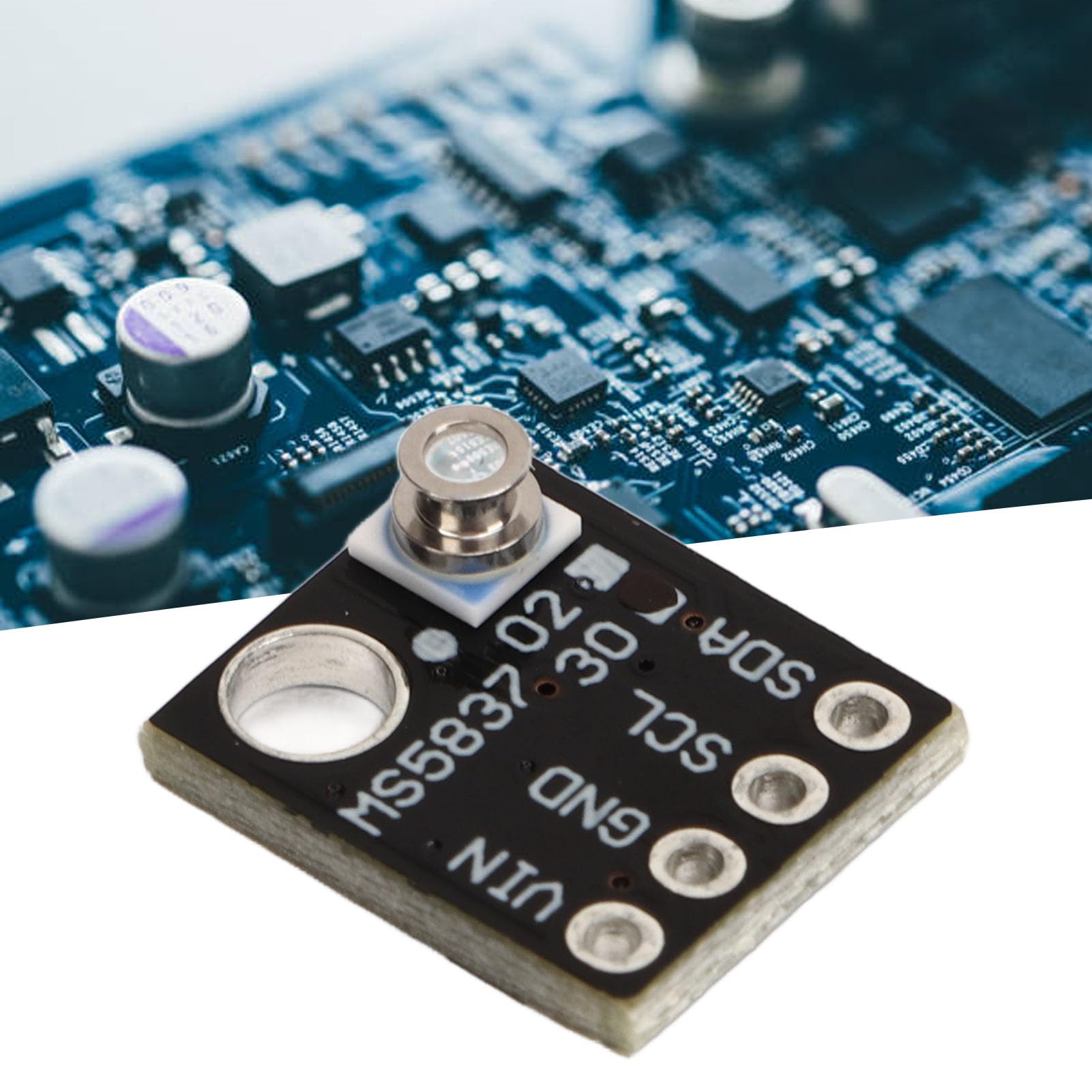 Pressure Sensor Modul 24 Bit 0-30bar Gas Liquid Pressure Sensor Board GY-MS5837 30BA
