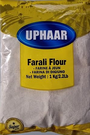 Uphaar Farali Flour 1kg Pack of 1   Fasting Flour Mix for Indian Recipes | Ideal for Vrat Dishes, Rotis & Snacks | Gluten-Free Vegetarian Atta Alternative