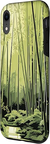 Miniatura 2 de iPhone XR Bamboo Radiance Nature's Brilliance in Chromatic Hues Case