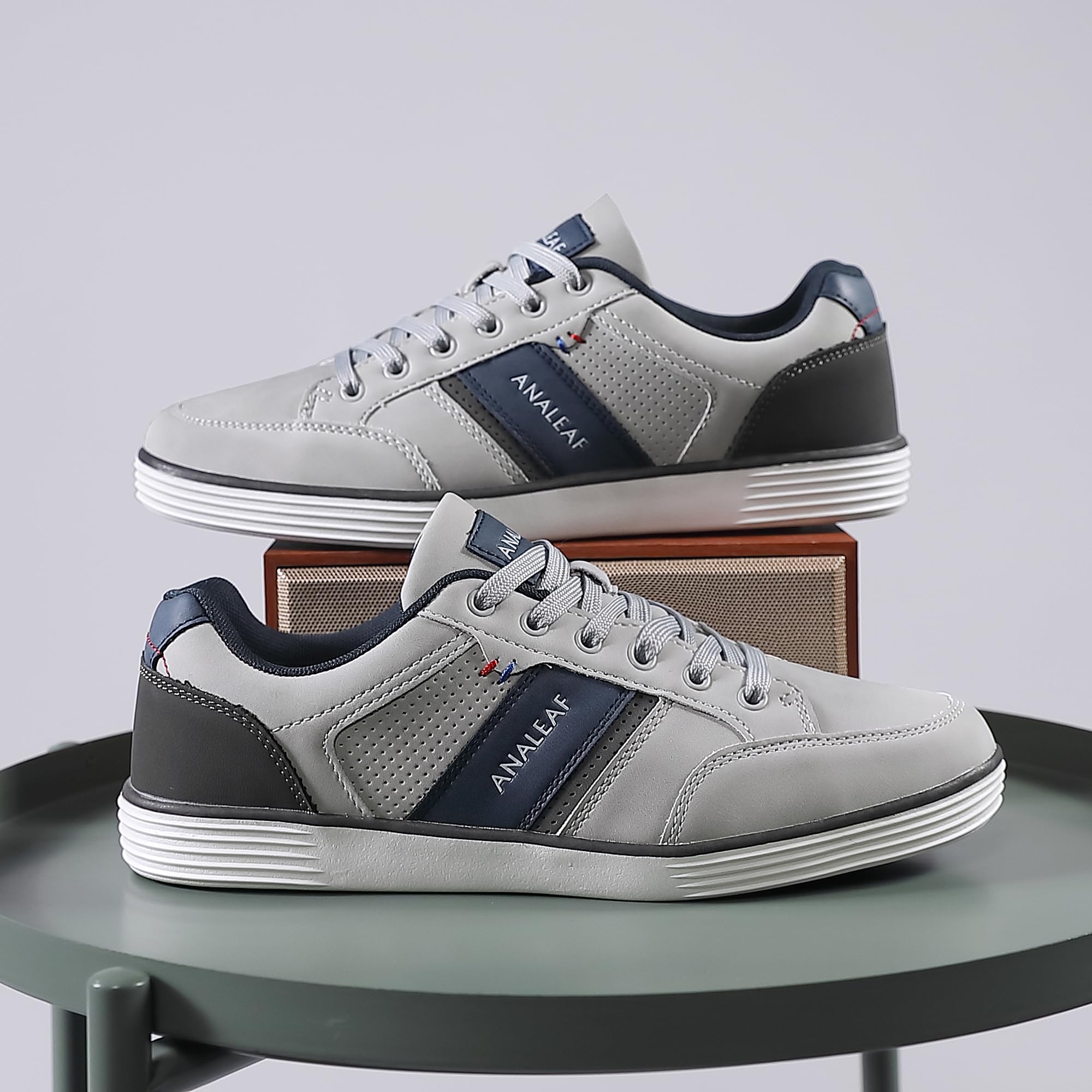 ANALEAF Scarpe Casual da Uomo Scarpe da Ginnastica Scarpe da Passeggio Dimensioni 41-46 EU