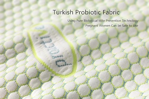 Miniatura 6 de PUREPLAY Almohadas de embarazo para dormir, almohada de maternidad para mujeres embarazadas con funda de almohada desmontable y ajustable, soporte