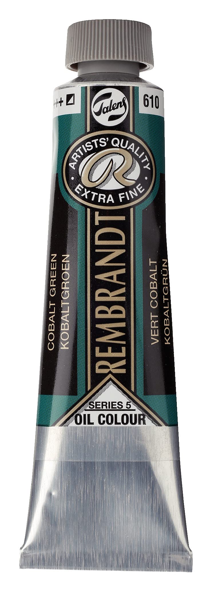 Vert de cobalt 610 Rembrandt peinture à l'huile fine en tube de 40 ml