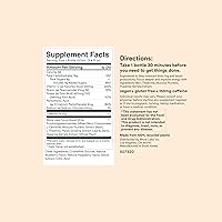 Vista 2 de More Labs Liquid Focus, bebida inteligente nootrópica con potentes antioxidantes y hierbas adaptogénicas para energía y concentración, 150 mg