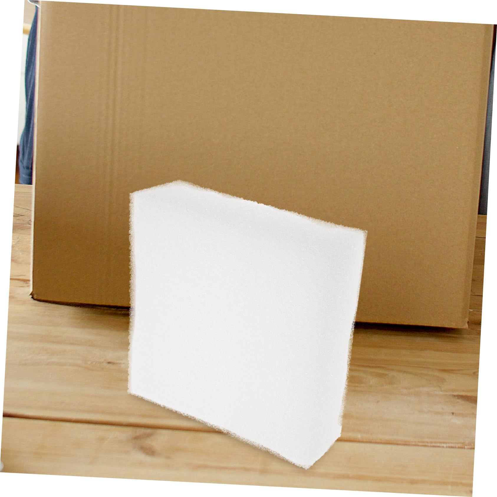SEWACC Reusable Foam Liner for Shipping 4 Pack Express Foam Boards 15 * 15 * 5cm White