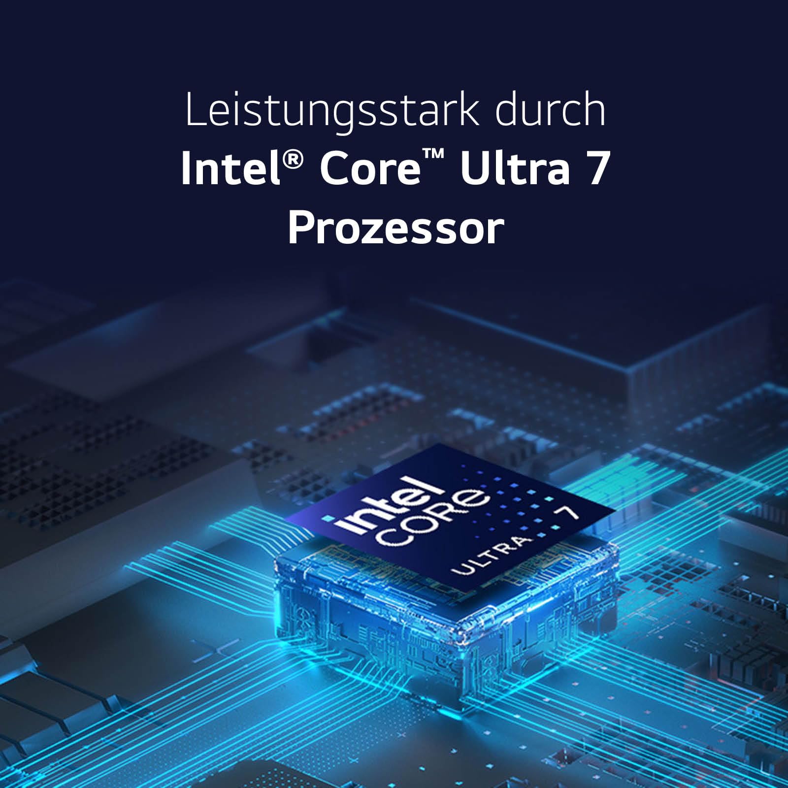 LG Gram 17 Zoll Laptop mit Intel Core Ultra 7, 32GB RAM, 2TB SSD, Windows 11, 16:10 IPS-Display, 17Z90S-G.AD7CG – Grau