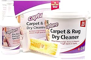 Capture Carpet Total Care Kit 400 for Cleaner Wool Carpet