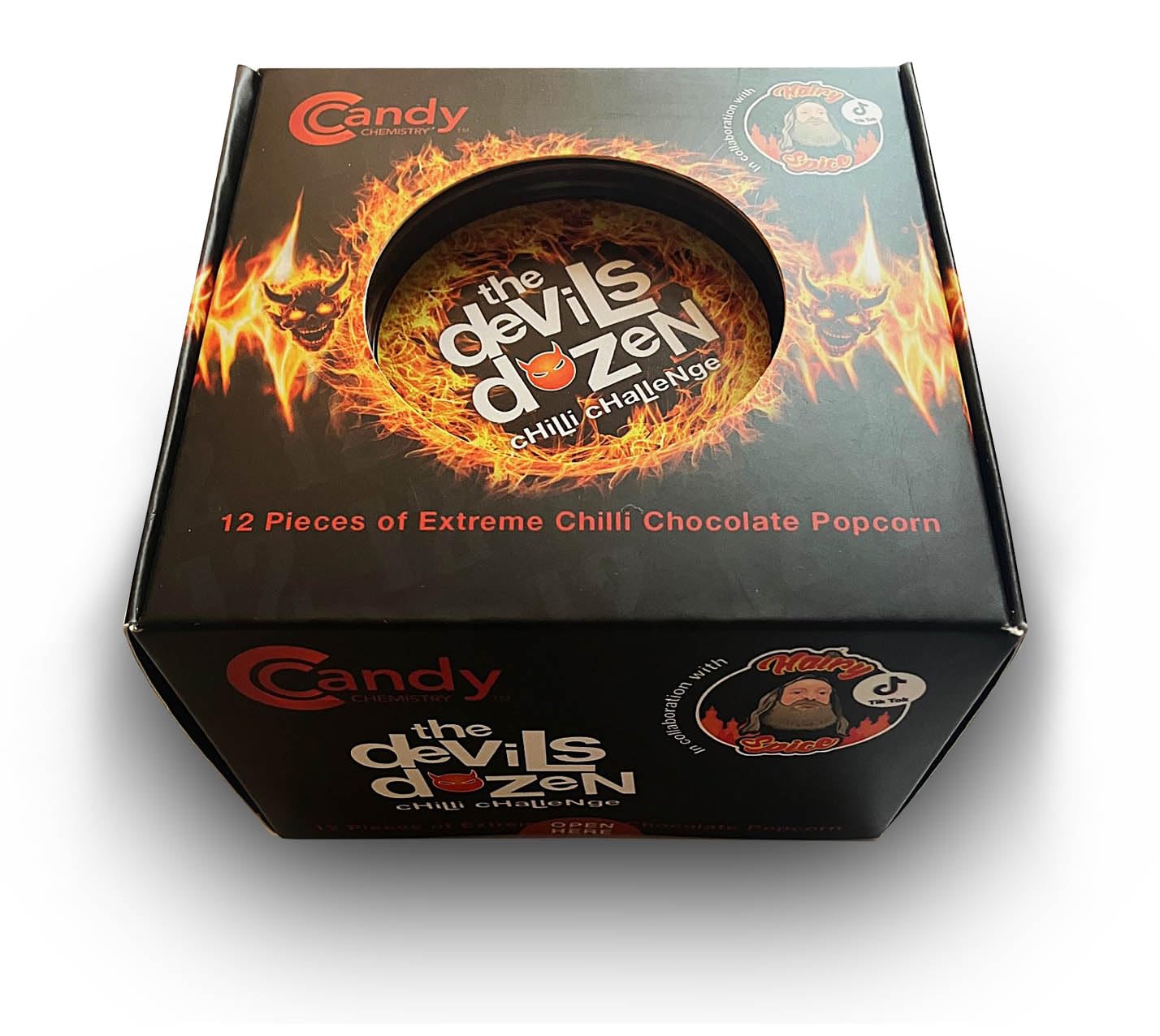 The Devils Dozen - Extreme Chilli Chocolate Popcorn Challenge