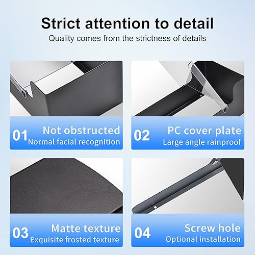 Miniatura 6 de Cubierta transparente de la lluvia del teclado del casquillo del tirón de la cubierta,Cubiertas de lluvia de material de hierro galvanizado de alta