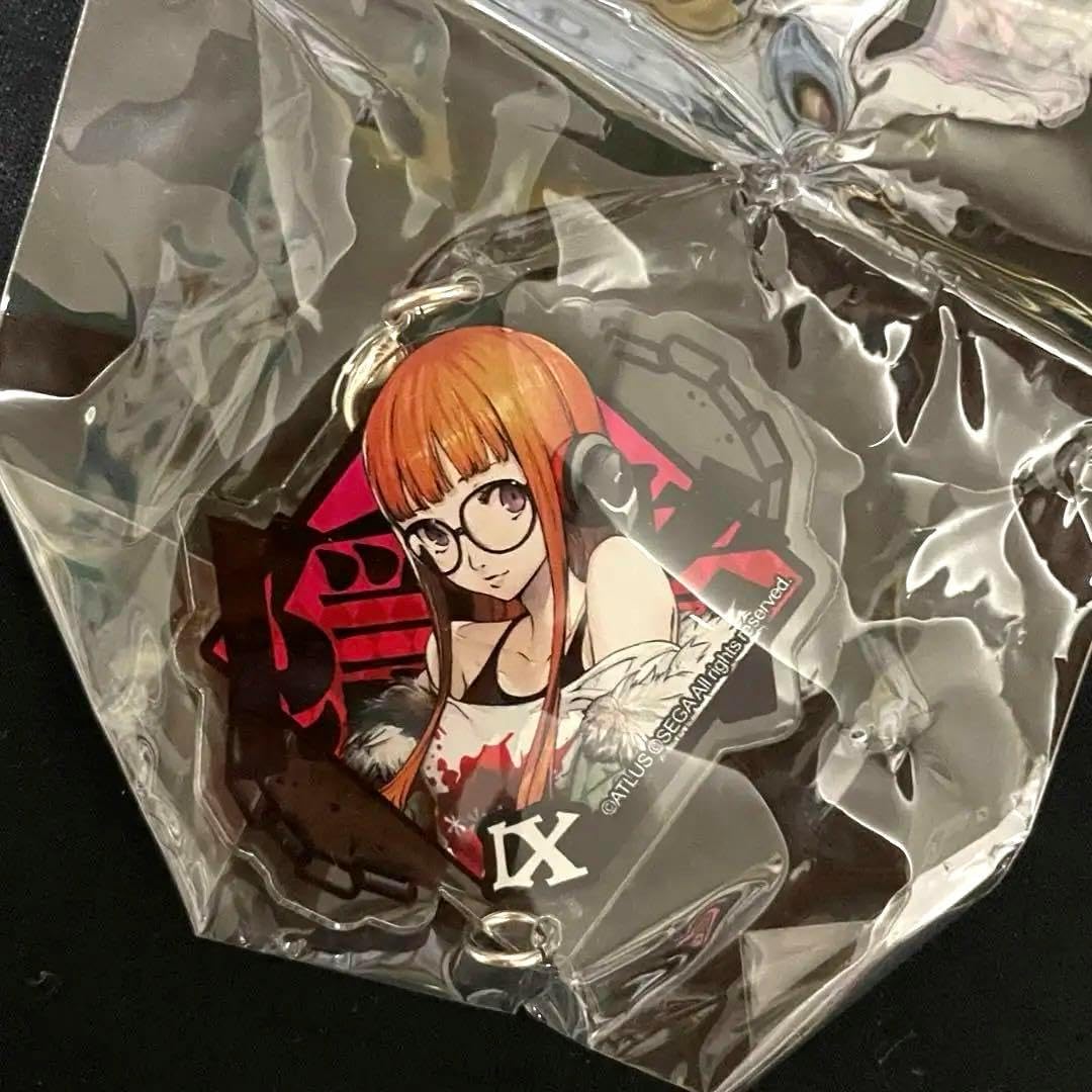 ペルソナ5 怪盗団池袋アジト ブチッ アクリルキーホルダー 主人公