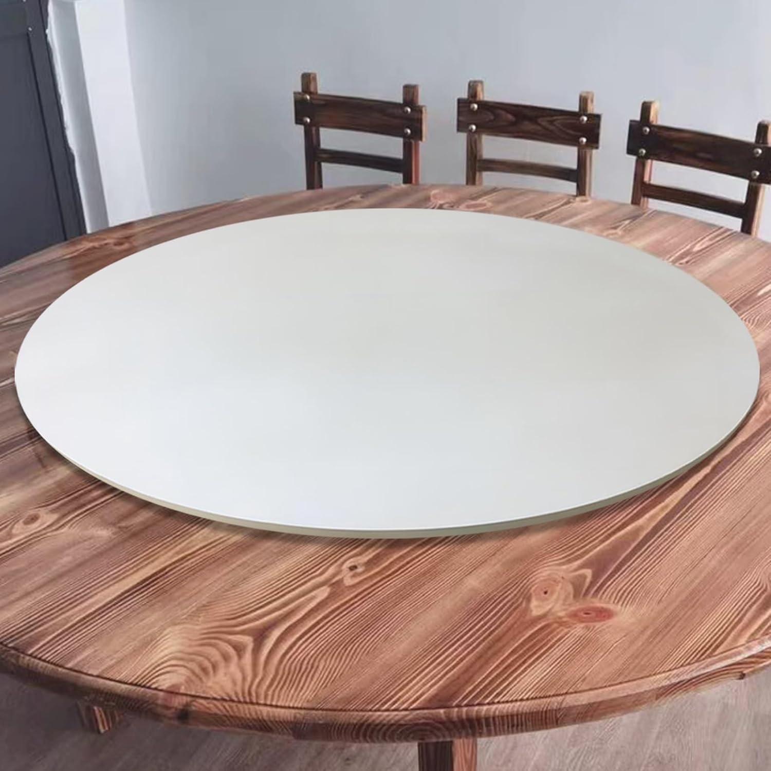 Lazy Susan Round Rotating Serving Plate For Dining Table