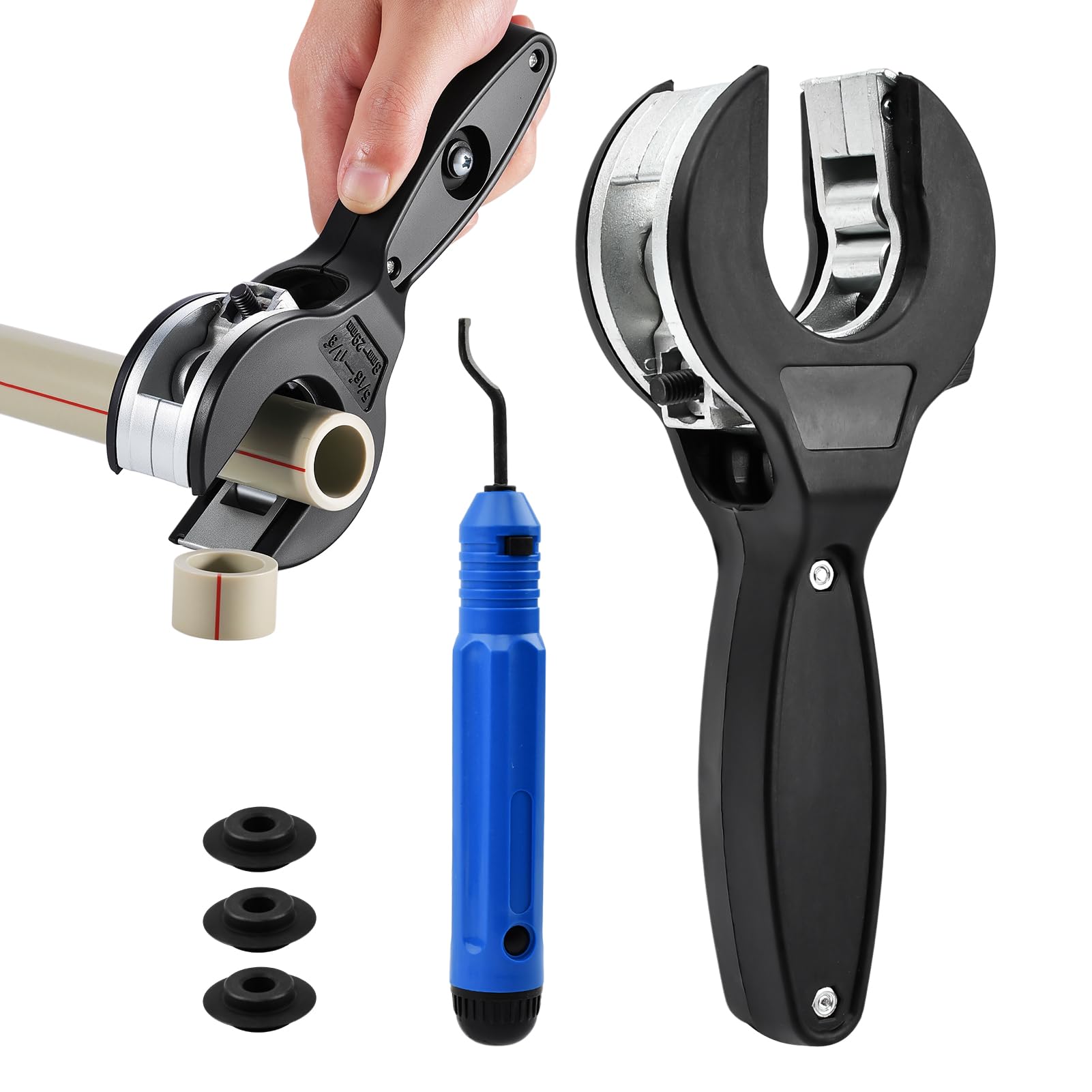 Ratcheting Tubing Cutter - 5/16"-1-1/8" -1