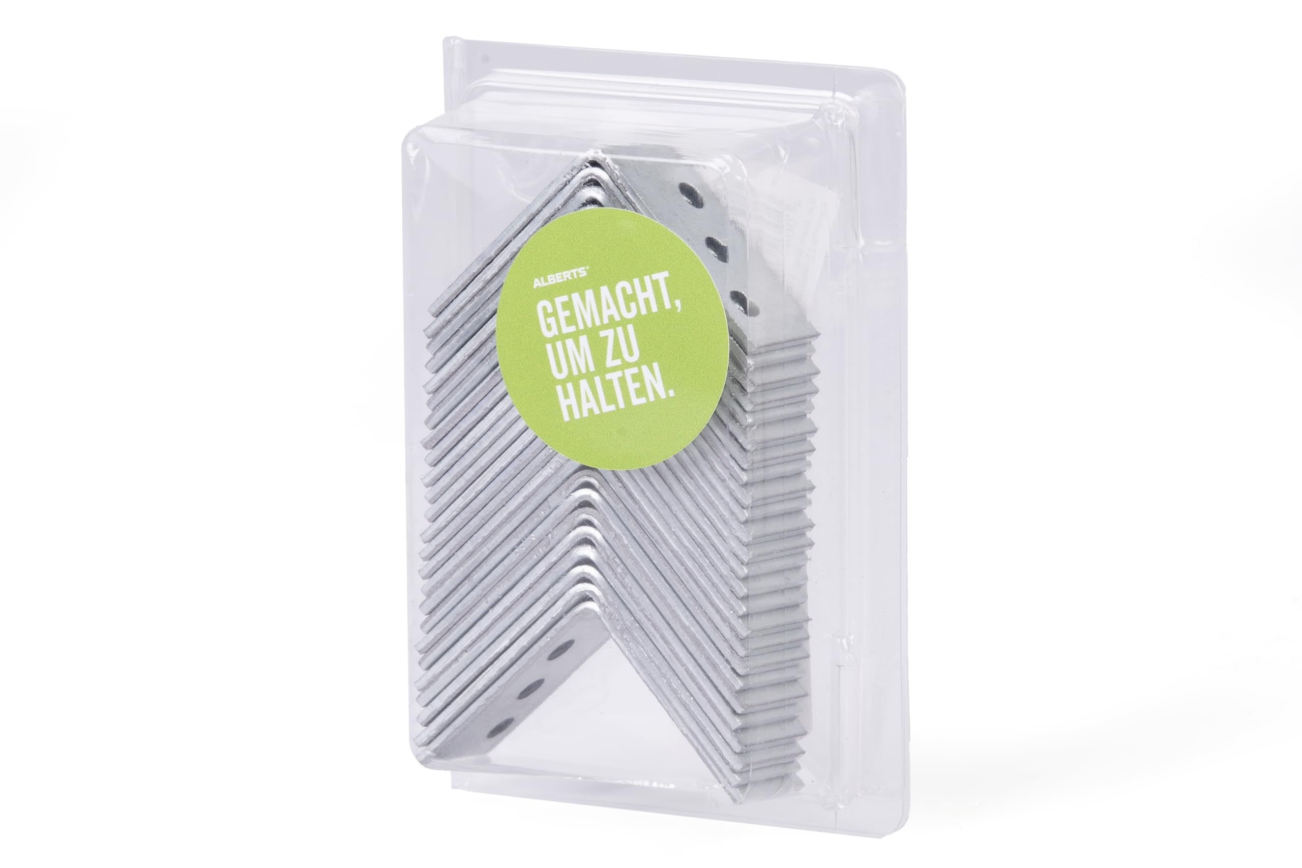 GAH-Alberts 330187 Elbow Brackets Sendzimir-Galvanised 20 x 40 x 40 mm Pack of 25