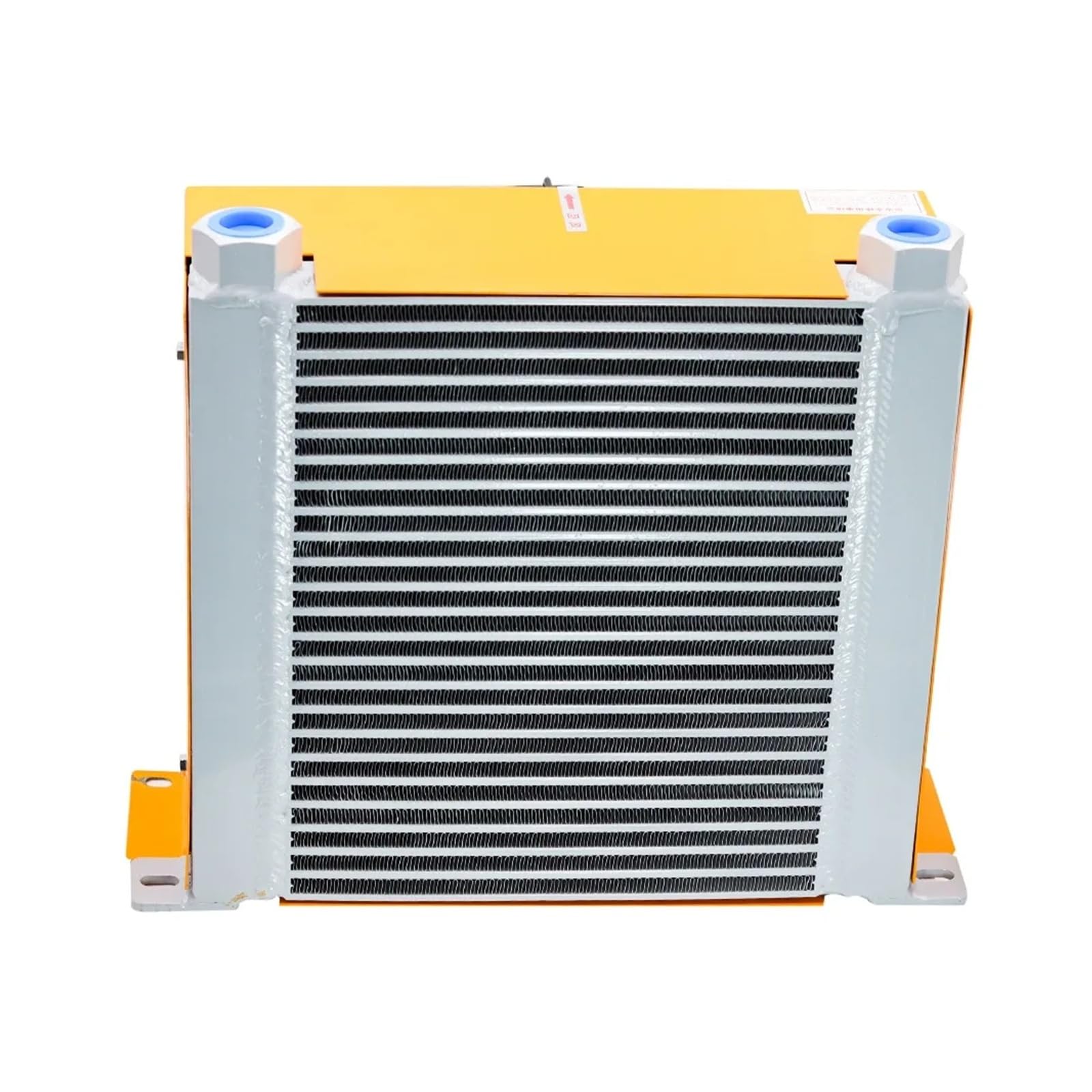 AH1012T 100L/MIN Radiatore aria idraulico Radiatore olio raffreddato ad aria Radiatori olio idraulici in alluminio con alette a piastra Operazione stabile