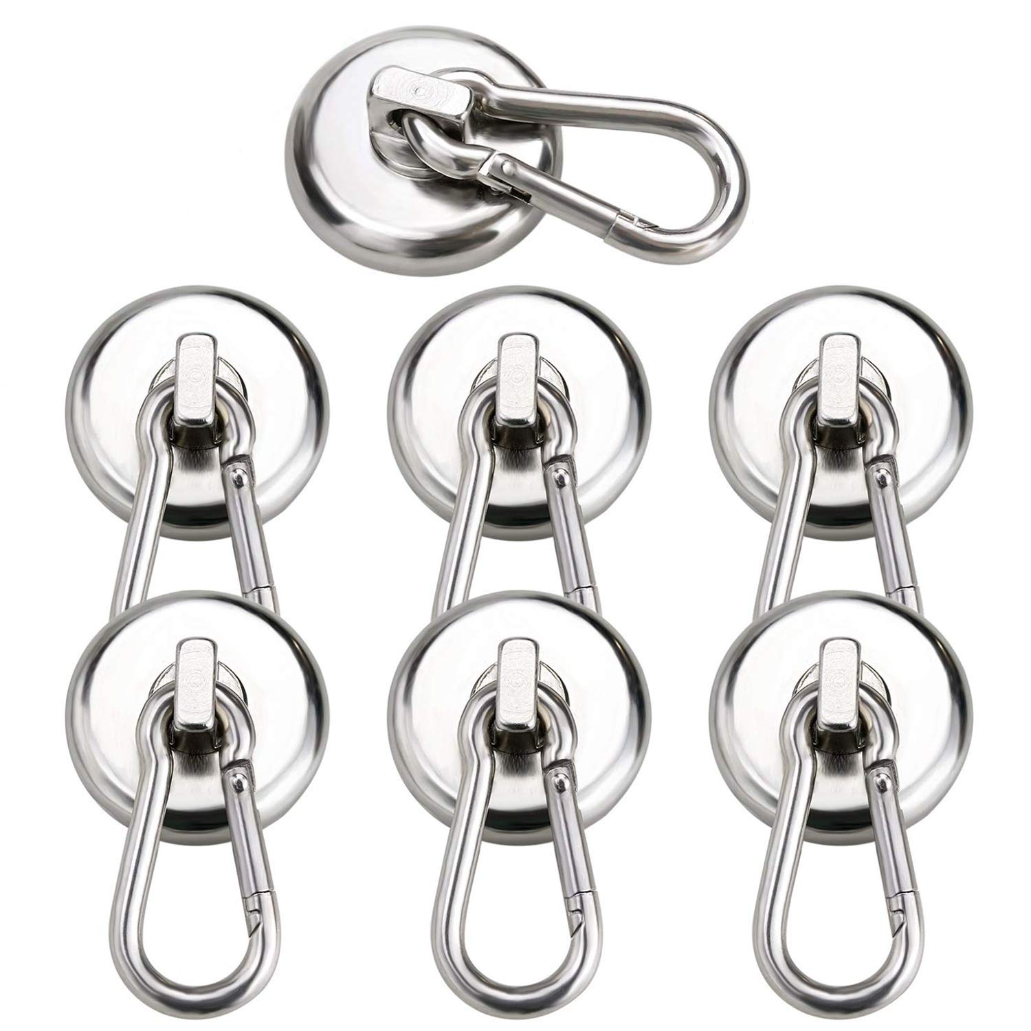 DIYMAG Hooks,100LBS Strong Heavy Duty Neodymium Hooks