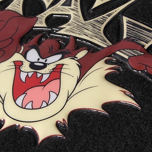 Miniatura 7 de BDK Warner Bros Looney Tunes Tazmanian Devil - Juego de 4 alfombrillas delanteras de 26 x 16.5 pulgadas, traseras de 14 x 16.5 pulgadas,