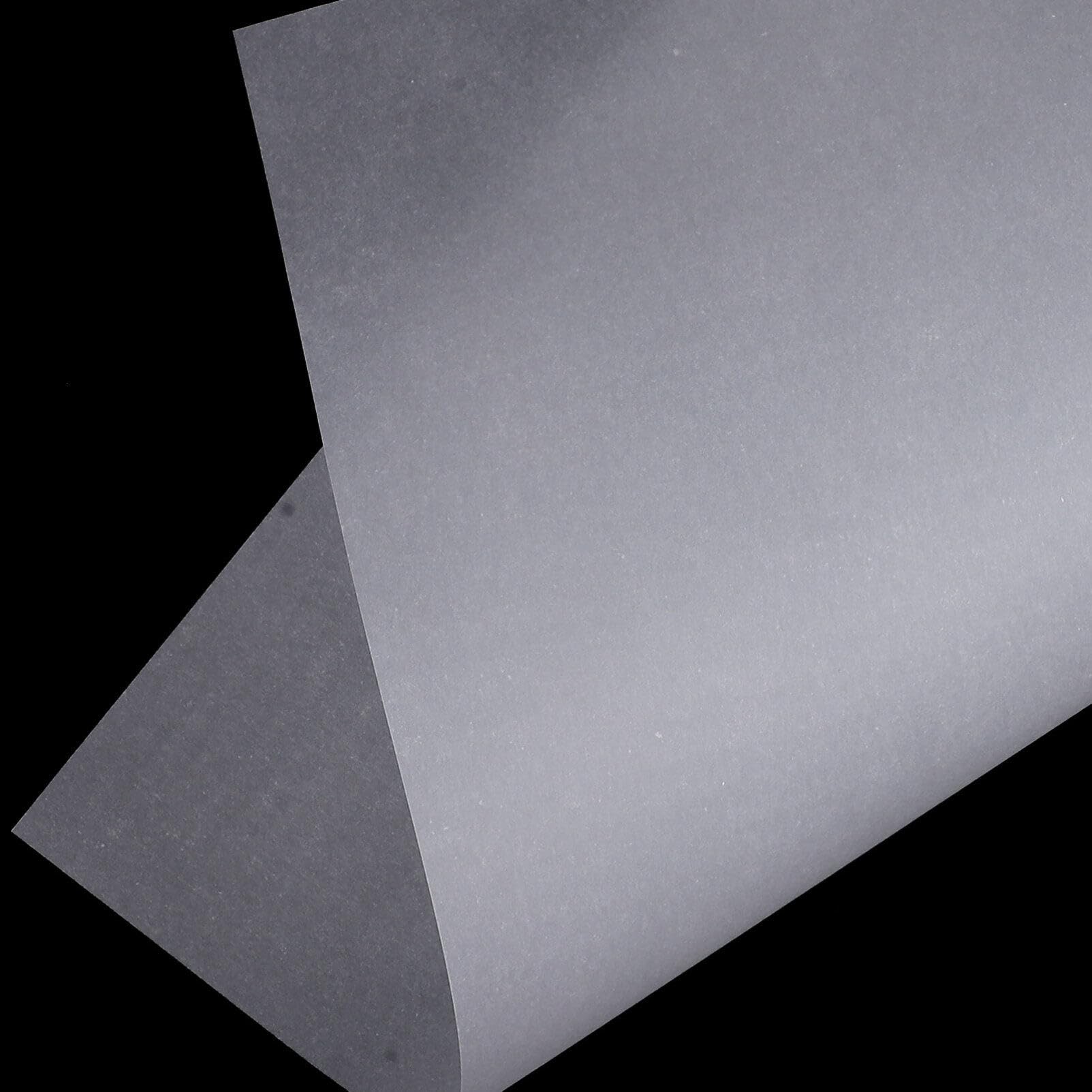 Papier Calque Translucide A4 Blanc, Bloc de 100 Feuilles pour Impression