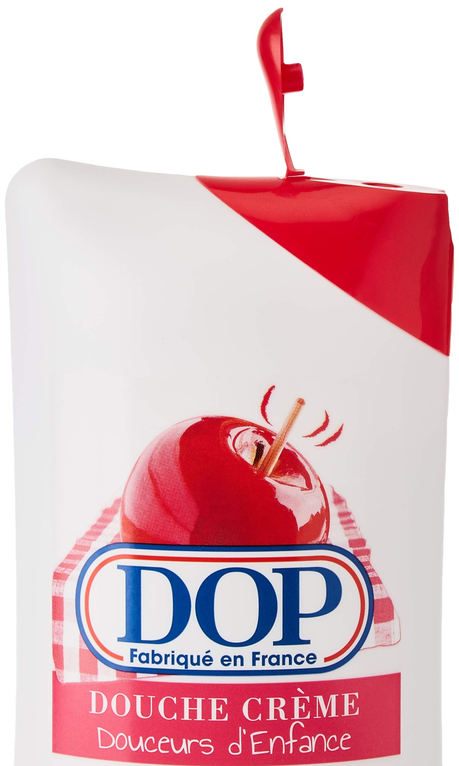 Lot De 2 Gels Douche DOP Pomme D'amour 250 Ml - PH Neutre, Pour Corps Et Visage, Senteur Fruitée, Fabriqué En France