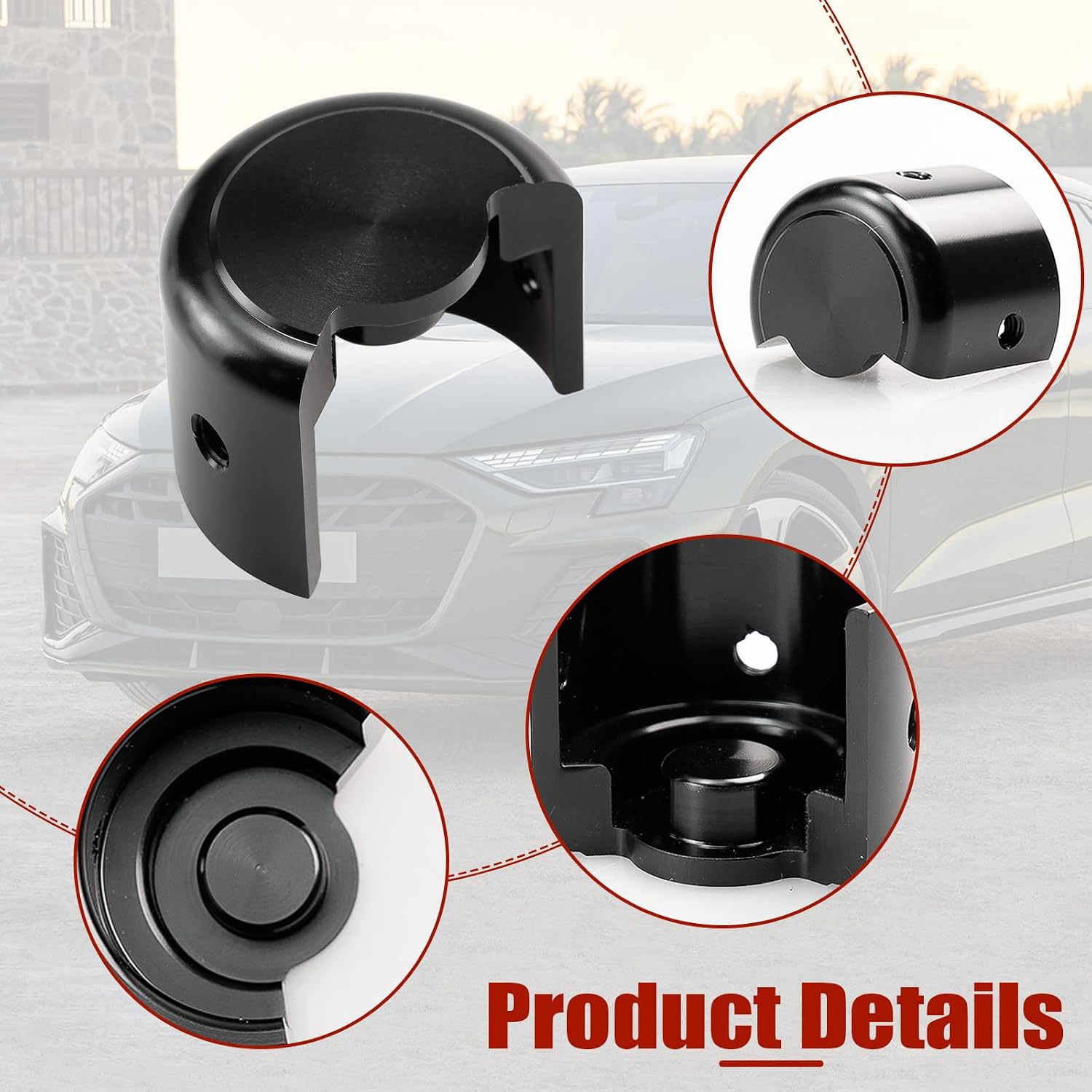 021071ECS01 2.0T TSI Intake Manifold Lever Arm Fix Kit For Audi 8U Q3 A3 8P B8 A4 TT MKII For Volkswagen Beetle CC EOS Golf Jetta Passat B6 Tiguan (Black)