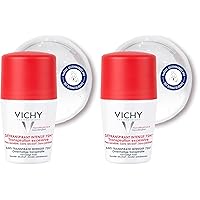 Vichy Dermo-Tolerance Deodorante Roll-On Antitraspirante, Per Tutti i Tipi di Pelle