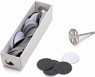 100pcs Sandpaper Disc and 1pcs Metal Bit, 3/32 Shank Replaceable Pedicure Sanding Disc Bit for Dead Skin Callus Removal Electric Foot File Tools (240#(Fine))