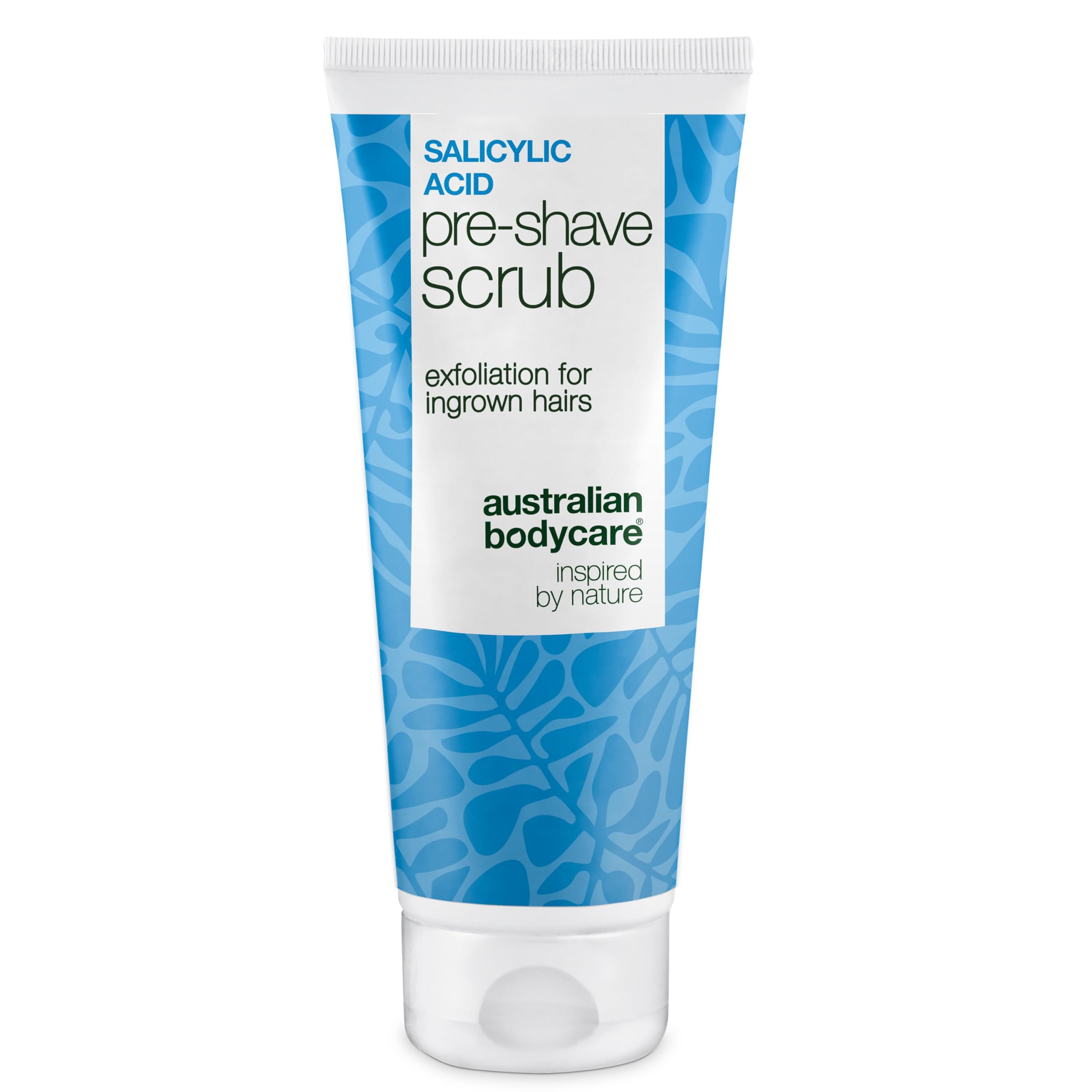 Peeling Pre-Shave z Kwasem Salicylowym przeciw Wrastającym Włosom, Podrażnieniom & Pryszczom po Goleniu – Podwójny Peeling AHA/BHA & Fizyczny z Kwasem Salicylowym, Glikolowym & Pestkami Moreli 100 ml