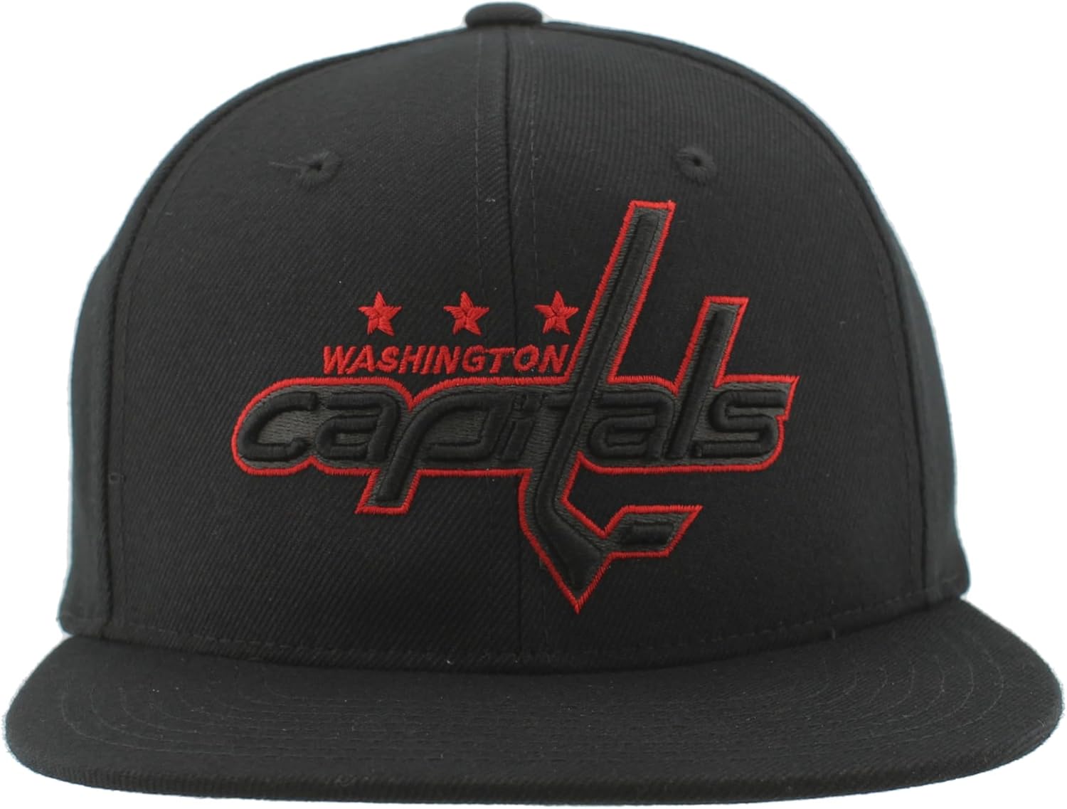 ZHATS NHL Unisex-Adult NHL Officially Licensed Adjustable Snapback Hat Flat Bill Z11 Black Element - Image 2