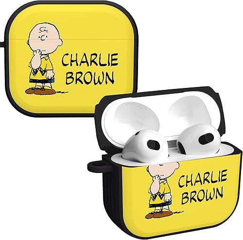 Miniatura 15 de AFFINITY BANDS Peanuts Classic HDX - Funda compatible con Apple AirPods Pro 1 y 2 (Snoopy) snoopy,Charlie