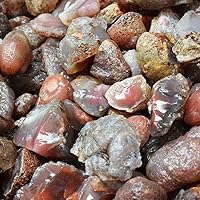 Vista 7 de Wixine 1 unids 3.53 oz natural áspero cornalina cruda piedra cruda cristal ágata roja Mozambique