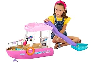 Barbie Dream Boat Adventure Set for Dolls and Accessories That Inspire Storytelling