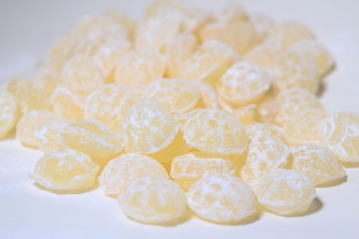 Sour Drops - Lychee Sour Hard Candy - Small Batch - No Artificial Dyes, Vegan & Gluten Free - 3 Gift Tins (100g Each)