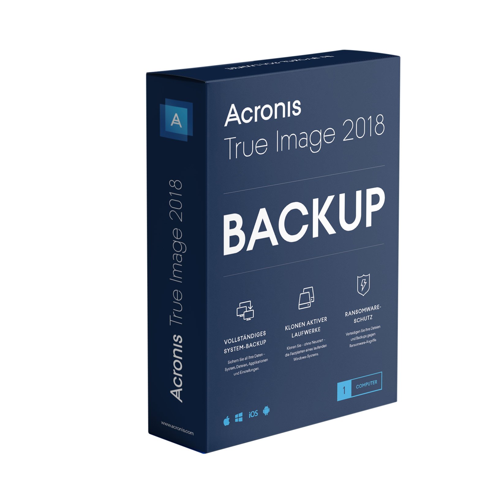 Acronis True Image 2018 - 1 Computer