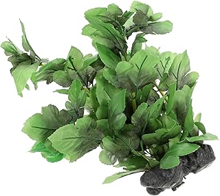 ABOOFAN Fish Tank Aquatic Plants Aquatic Plants for Silks Fish Tank Plant Decorations Realistic Plants Aquarium Water Plants Lifelike Fish Tank Plant Desk Topper Desktop Plastic Seaweed