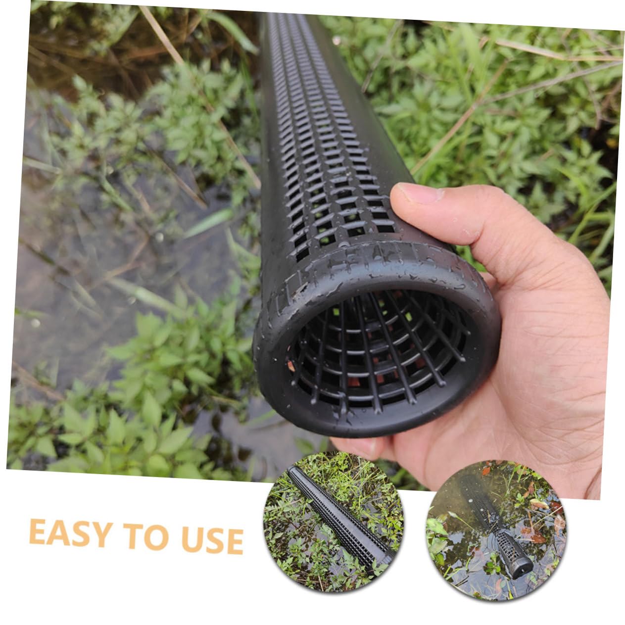 1set Reusable Plastic EEL Loach Trap Portable Crawfish Fishing Cage for Freshwater and Bait Holder for Crayfish Lobster
