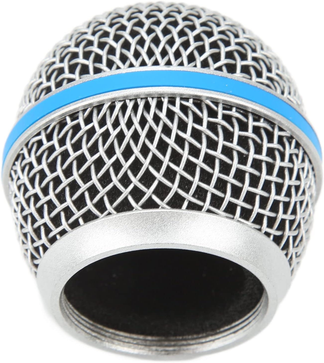 Yctze Microphone Ball Head Mesh Grill Stainless Steel Gr