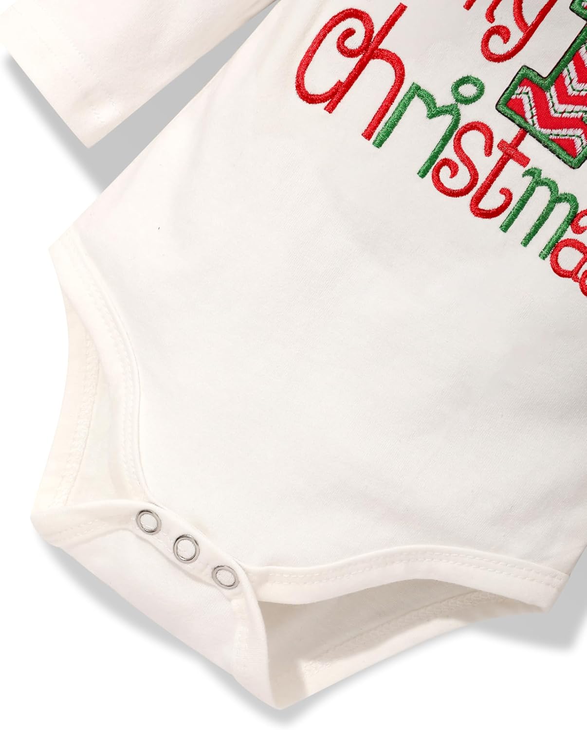 Baby Girl Boy Christmas Outfit My 1st Christmas Baby Boy Infant New Year 4 Pcs Set - Image 4