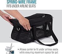 Vista 8 de Sherpa transportadoras para mascotas de lujo, Original, negro, S, Negro original