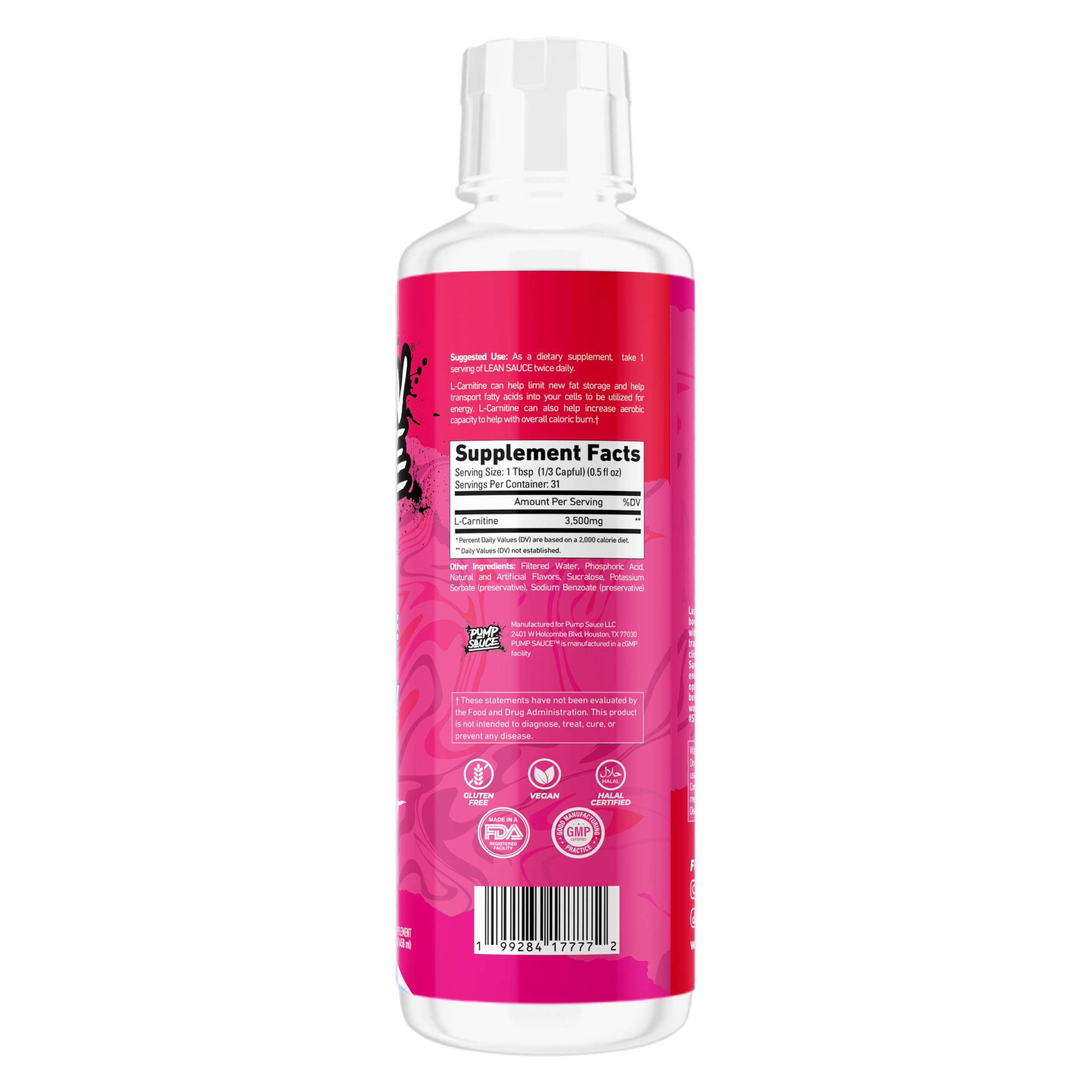lean sauce l carnitine reviews Amazon.com: Lean Sauce L-Carnitine Liquid 3500mg
