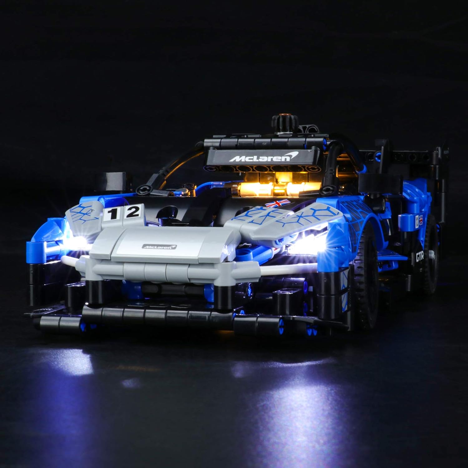 BRIKSMAX Led Lighting Kit for McLaren Senna GTR - Compatible with Lego 42123 Building Blocks Model- Not Include The Lego Set