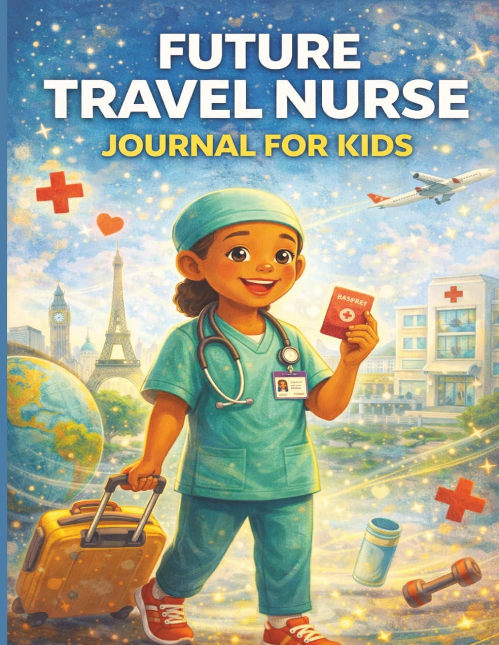 Future Travel Nurse Journal for Kids: Creative activity book for children who want to be a travel nurse—learn anatomy, track pretend patients, and ... through play (Creative Careers for Kids)