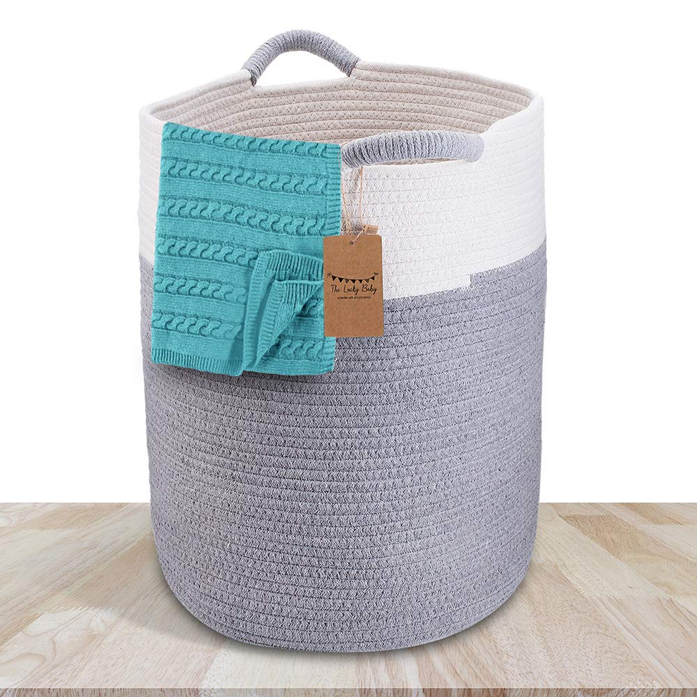 Buy Lucky Baby Boutique Rope Basket Jumbo Hamper Baby Laundry