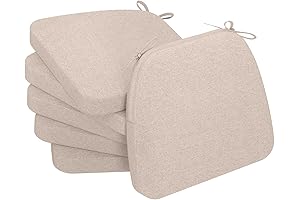 AAAAAcessories D-shaped Room Chairs Cushions for Dining Chairs