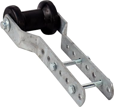 CE Smith - Trailer Adjustable Keel Roller Bracket Assembly - Durable Boat Trailer Accessory - 2" - Black 32005G