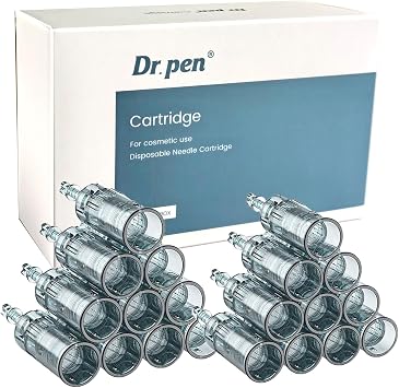 20pcs Dr.pen Ultima M7S/M8 Needle Cartridges - Microneedling Pen Cartridges for Derma pen 16pin-20pcs