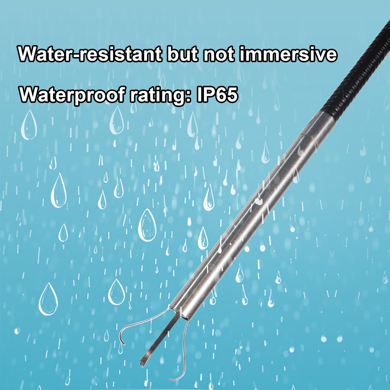 Herramienta De Recuperación Visual Industrial, Pinza para Cámara De Inspección con Luz Led Ajustable, para Mantenimiento De Maquinaria Y Extracción De Objetos Extraños.