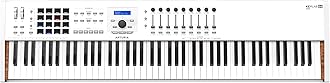 Arturia KeyLab 88 MkII Professional Midi Keyboard Controller with Hammer-Action & Aftertouch Keys, Advanced DAW Controls + V Collection X Software Bundle