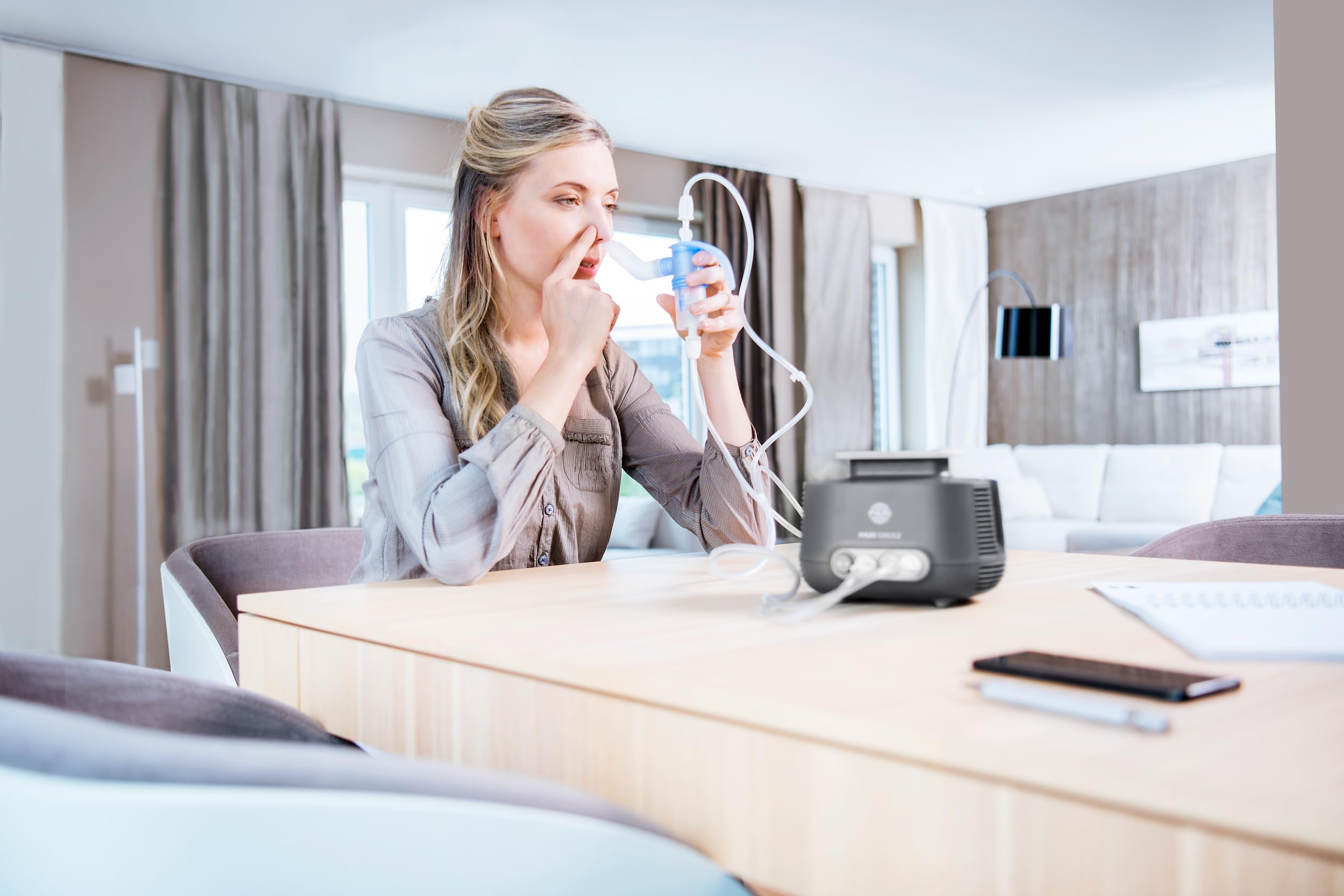 PARI LC SPRINT SINUS Year Pack – Set zum Austauschen für Ihr Inhalationsgerät – LC SPRINT SINUS Vernebler Nasenstöpsel, Schlauchsystem und Filter