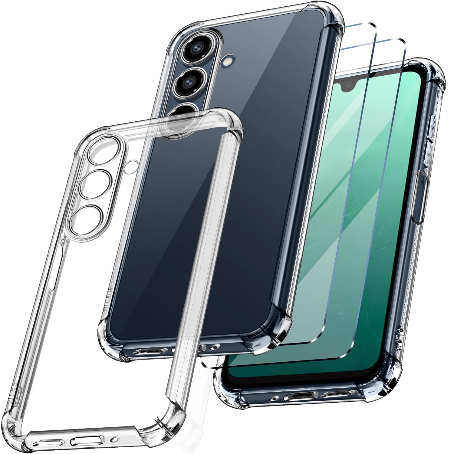 Trasparente Cover per Oppo A16 4G Custodia in silicone a