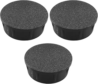 Black Sprinkler Head Cap, 3 Pcs